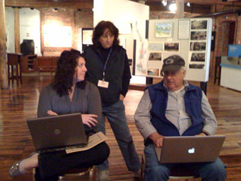 Traci Jensen, Bill Gerber, and Debbie