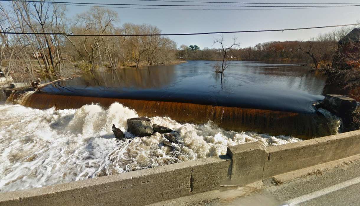 Concord River, Billerica Falls Dam, and Thoreau