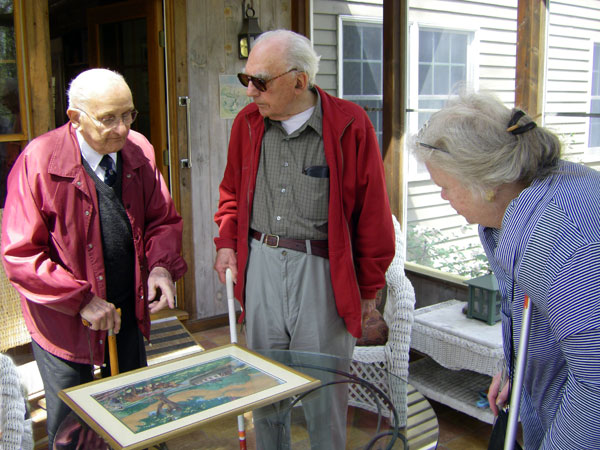 Tom Raphael, Louis Eno, and Betty Bigwood