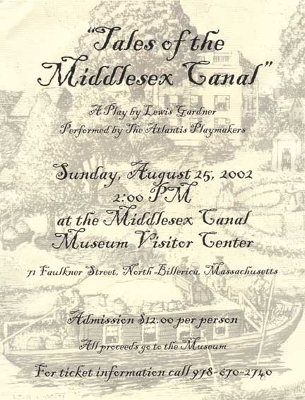 Tales of the Middlesex Canal