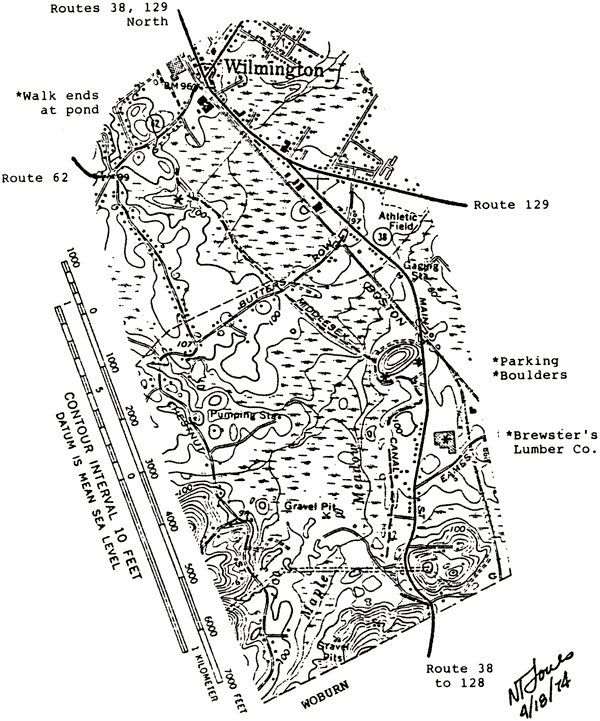 Middlesex Canal Walk - Wilmington