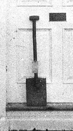 Shovel at Baldwin Mansion