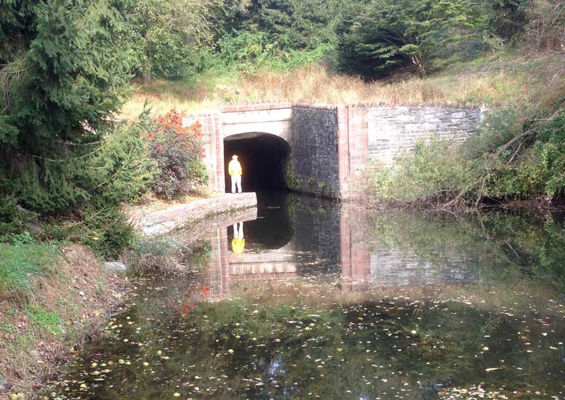 Figure 2. Union Canal tunnel, Eastern Portal