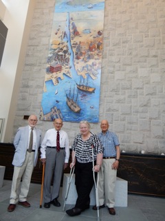 Tom Dahill, Tom Raphael, Betty Bigwood, Howard Winkler