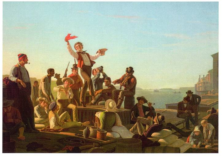 The Jolly Flatboatmen in Port