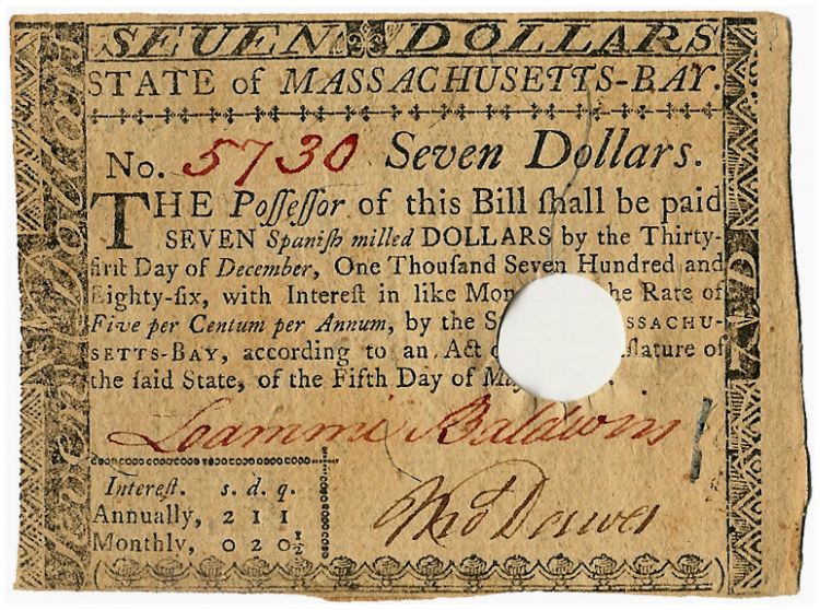 Baldwin Seven Dollar Bill