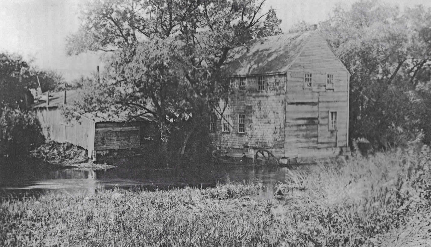 Wood's mill from Richard Duffy. The Tinkham Brothers Tide Mill by J. R. Trowbridge. Edited and with Commentary by Richard A. Duffy (Arlington, 1999). Original novel published 1882.