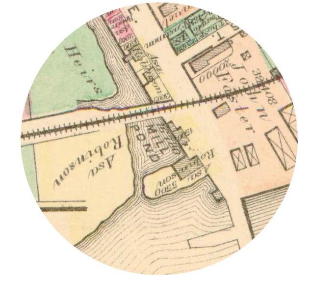 Hopkins, Griffith Morgan, Jr. Atlas of the County of Suffolk, v. 3 including Boston and Dorchester. Plate N. (Philadelphia: G. M. Hopkins, 1874)