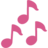 music notes